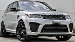 2018 Land Rover Range Rover Sport SVR
