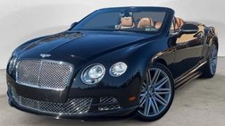 2015 Bentley Continental GT Speed