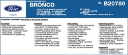 2024 Ford Bronco Outer Banks