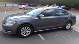 2012 Volkswagen Passat S PZEV