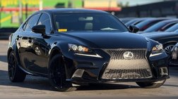 2015 Lexus IS 250 Crafted Line