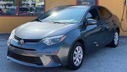 2015 Toyota Corolla LE