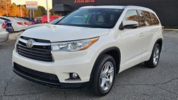 2015 Toyota Highlander Limited Platinum