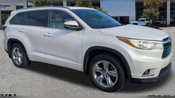 2015 Toyota Highlander Limited Platinum