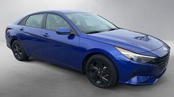 2022 Hyundai Elantra Hybrid Blue