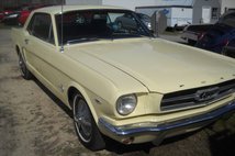 1965 Ford Mustang Coupe with rare bench seat interior