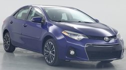 2014 Toyota Corolla S Plus