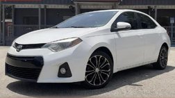 2016 Toyota Corolla S Plus