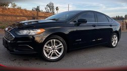 2018 Ford Fusion Hybrid S
