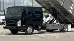 2019 Isuzu 14' Aluminum Landscape Dump Truck with Tree Spades
