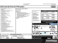 2023 Audi Q3 quattro S line Prem Plus 45 TFSI