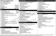 2023 Toyota Highlander XLE