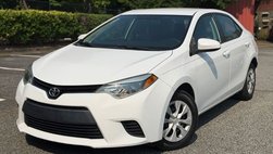 2015 Toyota Corolla L