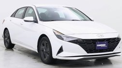 2021 Hyundai Elantra Hybrid Blue