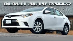 2016 Toyota Corolla LE