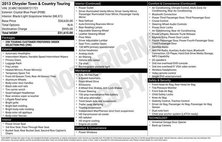 2013 Chrysler Town and Country Touring