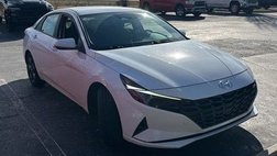 2023 Hyundai Elantra Hybrid Blue