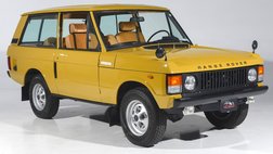 1978 Land Rover Range Rover 4WD