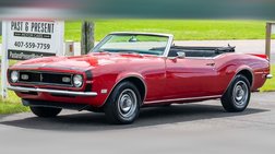 1968 Chevrolet Camaro Convertible, 327 V8, 4-Speed, Factory Matador Red