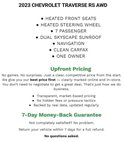 2023 Chevrolet Traverse RS