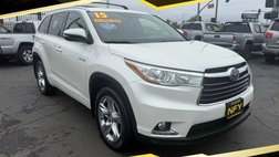 2015 Toyota Highlander Hybrid Limited Platinum