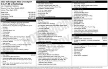 2023 Volkswagen Atlas Cross Sport V6 SE 4Motion