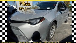 2017 Toyota Corolla LE 4dr Sedan