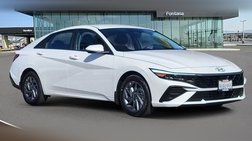 2025 Hyundai Elantra Hybrid Blue