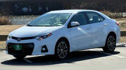 2015 Toyota Corolla S Plus