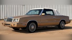 1983 Chrysler Le Baron Convertible