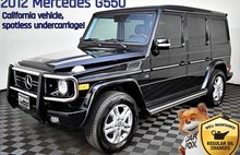 2012 Mercedes-Benz G-Class G 550