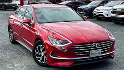 2020 Hyundai Sonata Hybrid Blue