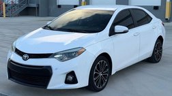 2015 Toyota Corolla S