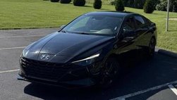 2023 Hyundai Elantra Hybrid Blue