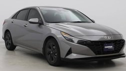 2022 Hyundai Elantra Hybrid Blue