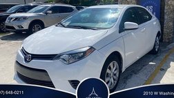 2016 Toyota Corolla LE