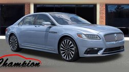 2019 Lincoln Continental Black Label