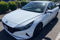2021 Hyundai Elantra Hybrid Blue