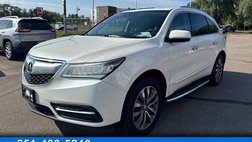 2016 Acura MDX SH-AWD with Technology and Acu