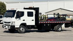 2020 Mitsubishi 15' BABCO steel flatbed Truck with 3,300lb. Lift Gate
