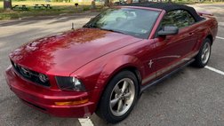 2006 Ford Mustang Convertible w/ New Black Cloth Top and Pony Package Trim