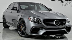 2018 Mercedes-Benz E-Class AMG E 63 S