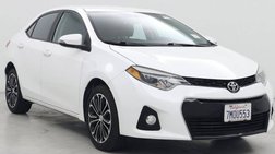2015 Toyota Corolla S Plus