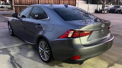 2015 Lexus IS 250 250 Sedan RWD