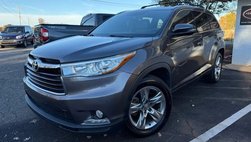 2014 Toyota Highlander Limited Platinum