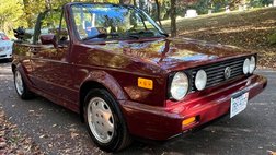 1991 Volkswagen Cabriolet Base