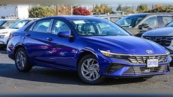 2026 Hyundai Elantra Hybrid Blue