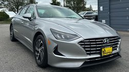 2021 Hyundai Sonata Hybrid Blue