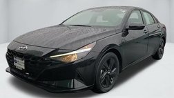 2021 Hyundai Elantra Hybrid Blue