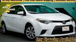 2016 Toyota Corolla LE